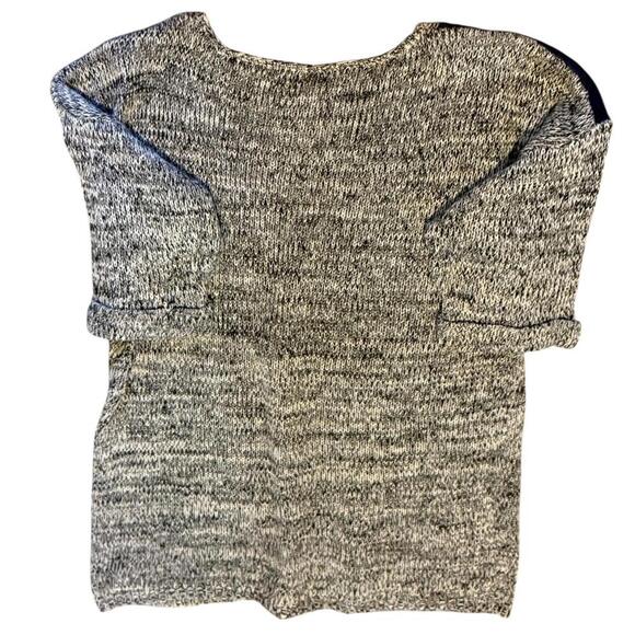 Vintage 80s Bonnie Boerer dragon appliqué oversized knit sweater L - Picture 4 of 4